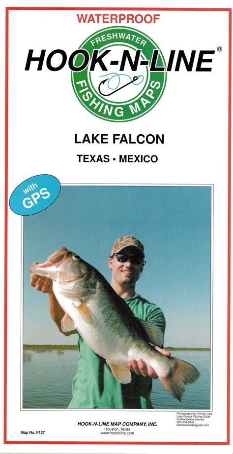Falcon Lake Fishing Map Contact