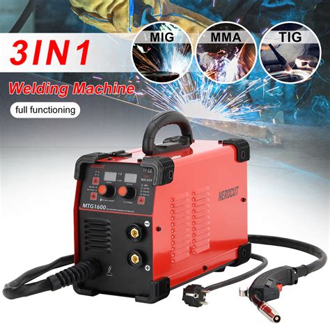 MTG1600 Inverter Welding Machine 3 IN 1 Mig Tig MMA India | Ubuy
