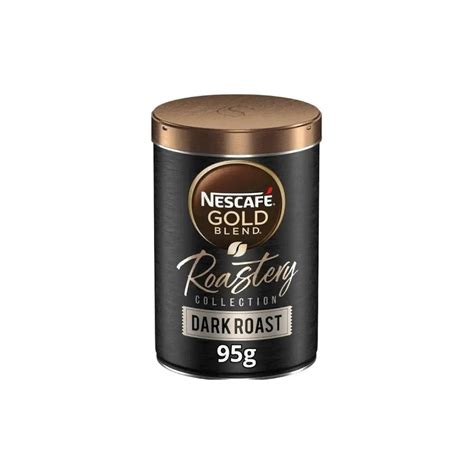 Nescafe Gold Blend Roastery Collection Dark Roast Instant Coffee 95g ...