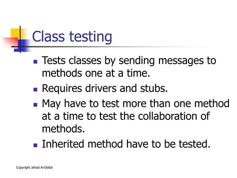 Testing Class 的图像结果