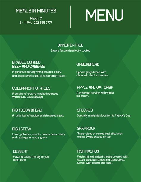 Free Menu Designs 的图像结果