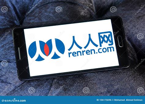 Renren Network logo editorial photo. Image of symbols - 106175696
