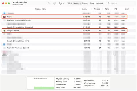 Image result for Firefox vs Chrome RAM Usage