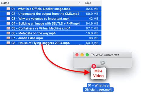 Convert MP4 to WAV File 的图像结果