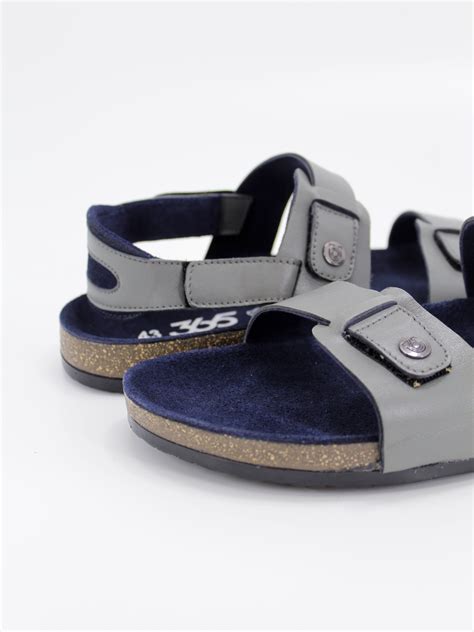 365 Men's PU Cork Light Weight Sandals With Comfortable Sole | Grey ...
