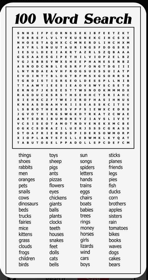 Hard word search free printable – Artofit