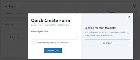 Image result for Quick Create Form