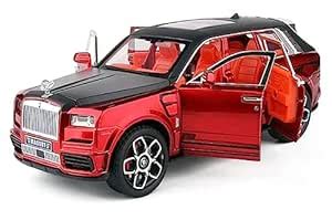 Invite Enterprise 1:24 Rolls Royce Cullinan Masory Toy Car Metal Pull ...