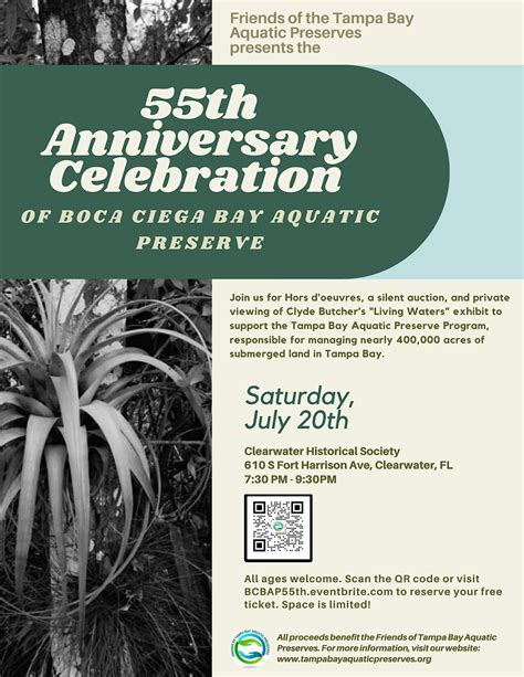 55th Anniversary Celebration of Boca Ciega Bay Aquatic Preserve ...
