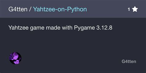 Yahtzee Python Code Interview 的图像结果
