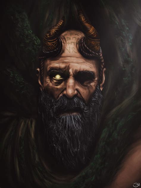 Mimir, The Wise One (God of War) - Digital Painting | DNavasak : r/gaming