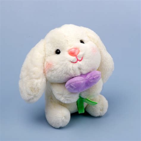 Sweetheart Yellow Rabbit Pulshie Keychain