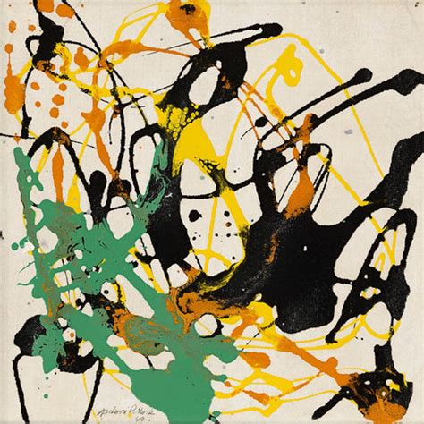 Number 28 - Jackson Pollock - Abstract Expressionist Painting - Canvas ...