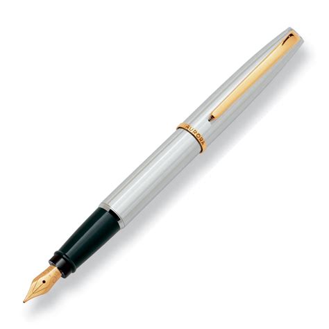 Aurora Style Guilloche Chrome GT Fountain Pen E14 | Italy | Onlinemantra.in