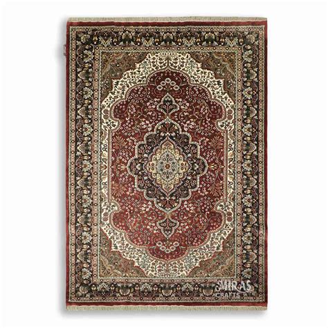 Asad Kirman Hand knotted Silk Rug by jilan and mufeeq – Miras Crafts