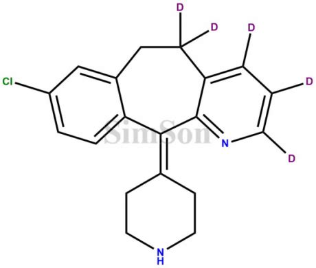 Desloratadine D5 | CAS No- 1020719-34-9 | Simson Pharma Limited