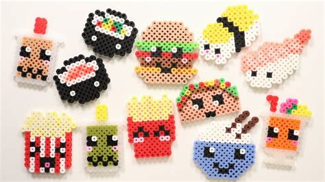 Perler Bead Food Designs 的图像结果