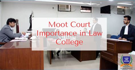 Moot Court Importance in Law College