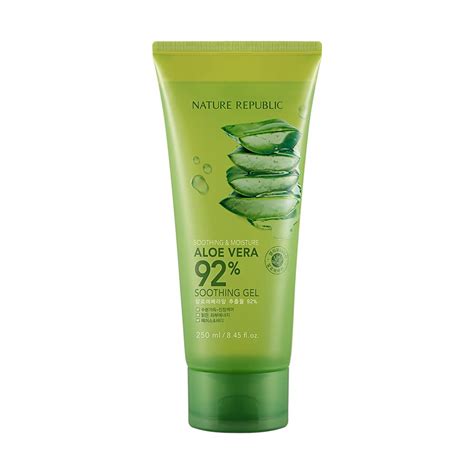Nature Republic Soothing And Moisture Aloe Vera 92% Soothing Gel (Tube ...