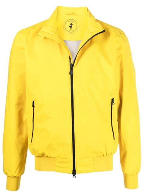 Save The Duck Finlay Yellow Bomber Jacket | WHAT’S ON THE STAR?