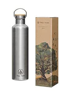 Tree Tribe Stainless Steel Water Bottle 1 Liter / 34 oz ...