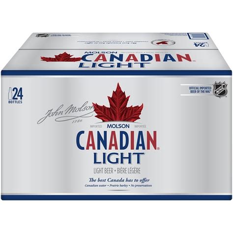 Molson Canadian Light Beer (12 fl oz) Delivery or Pickup Near Me ...