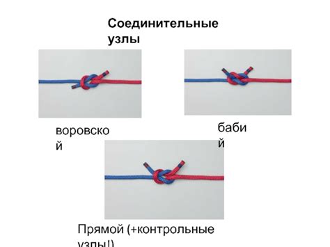 Вязание узлов