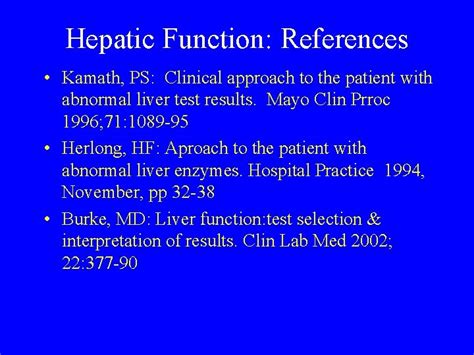 Image result for Hepatic Function
