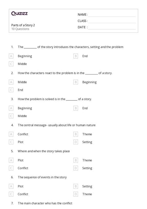 50+ Central Message worksheets for 5th Class on Quizizz | Free & Printable