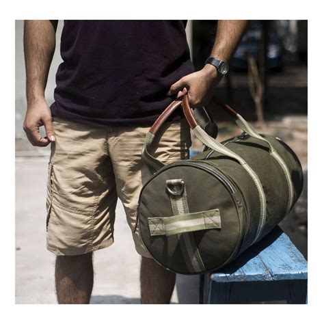 Buy Water Resistant Canvas Travel Bag Online | For Men - Folk India