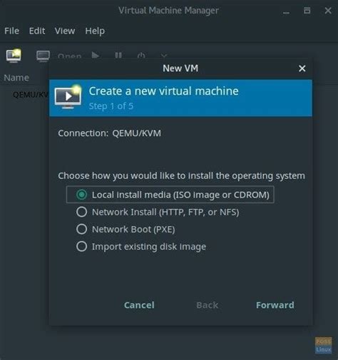 Image result for Virtual Machine Manager Linux GTK