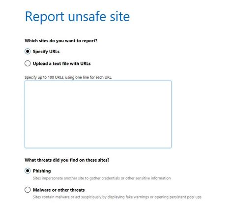 Report Bulk Malicious URLs to Windows Defender Security Intelligence ...