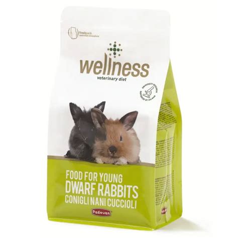 Padovan Wellness Young Dwarf Rabbits 1-Kg | SMBG B2B Website