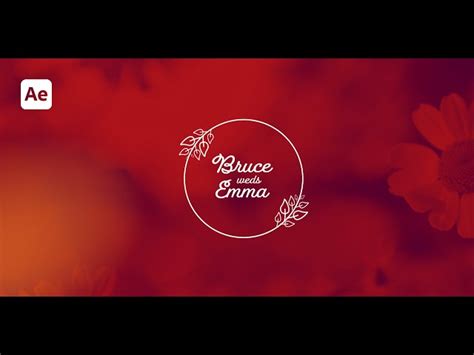 Wedding Title Animation in After Effects - After Effects Tutorial ...