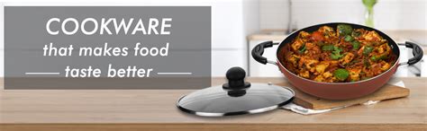 Buy STEREN IMPEX 4 Piece GREBLON Non Stick Aluminum Cookware Set, Gas ...