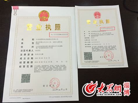 电子营业执照来了！淄博市民办业务不用带纸质营业执照了！_服务