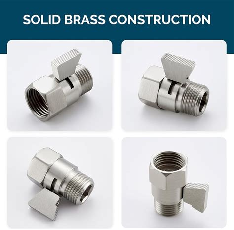 AngleSimple Angle Simple Water Flow Control Valve, Brass Shut India | Ubuy