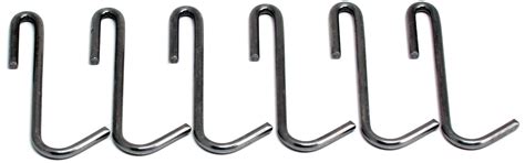 Enclume Essentials Pot Hook, Set of 6, Use with Pot Racks, Hammered ...