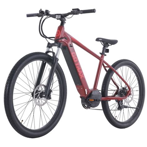GOTRAX 27.5-in Adult Unisex E-bike GT-L1NE-RED at Lowes.com