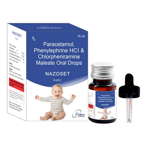 NAZOSET Oral Drops Elkos Healthcare Pvt. Ltd.