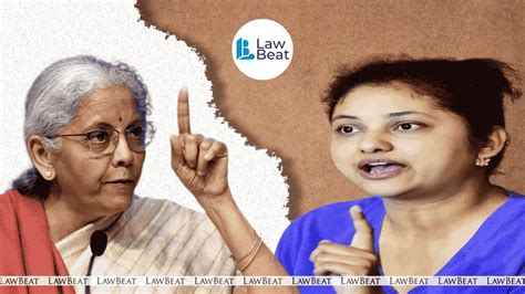 Lipika Mitra Files Defamation Case Against Finance Minister Nirmala ...