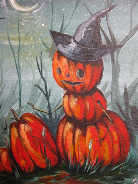 Easy Painting Ideas For Halloween at Katrina Berg blog