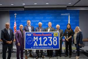 Massachusetts debuts new 250th anniversary license plate - masslive.com