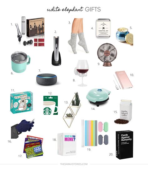 40 Hilarious White Elephant Gifts Under $30 | White elephant gifts ...