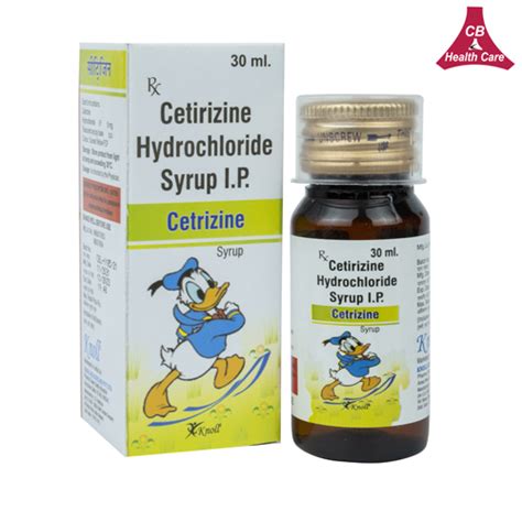 Cetirizine Hydrochloride IP Syrup C.B. Healthcare