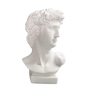 Buy bnf® Greek Mythology David Plants Pot Flower Vase Decorative Bust ...