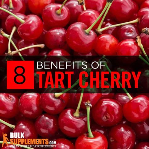 Tart Cherry Extract: Benefits, Side Effects & Dosage