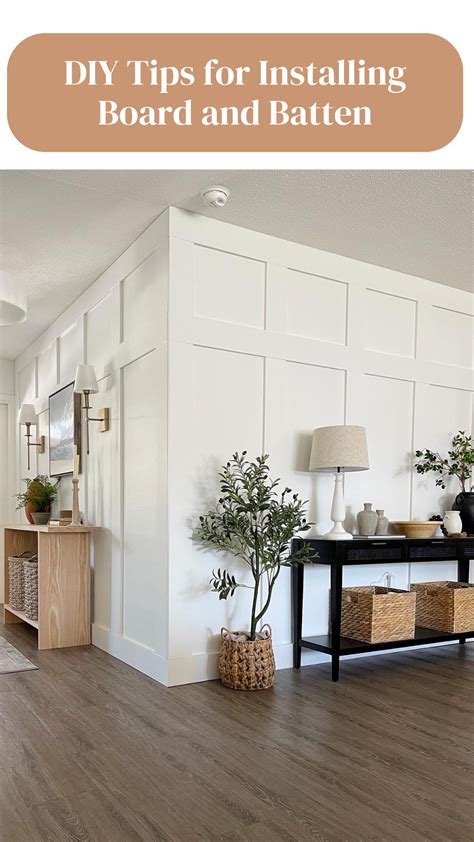 Diy board and batten accent wall – Artofit