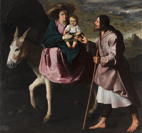 “The Flight into Egypt” by Francisco de Zurbarán in Seattle Art Museum ...