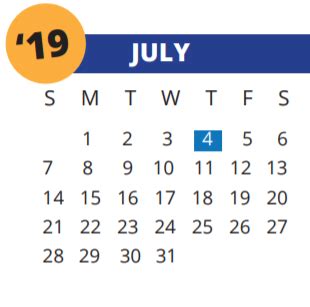 Cy-fair High School - School District Instructional Calendar - Cypress ...